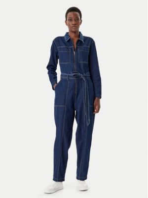 French Connection Kombinezon 7UZAC Granatowy Regular Fit