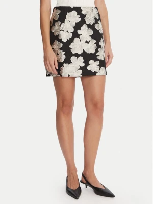 French Connection Spódnica mini 73ZAX Czarny Slim Fit