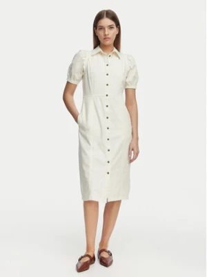 French Connection Sukienka jeansowa 71SZN Biały Regular Fit