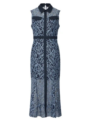 French Connection Sukienka koktajlowa 719A0 Granatowy Regular Fit