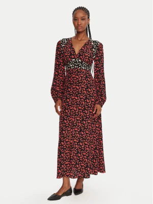 French Connection Sukienka koktajlowa 71ZBM Czerwony Regular Fit