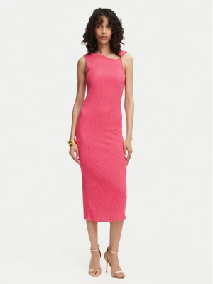 French Connection Sukienka koktajlowa Trixie 719S8 Różowy ciemny Slim Fit