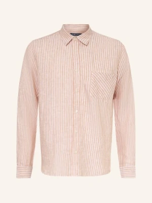 Frescobol Carioca Koszula Lniana Telles Relaxed Fit beige