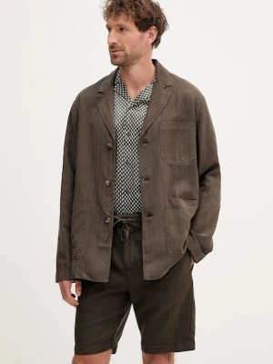 Frescobol Carioca marynarka męska kolor brązowy 2590.840