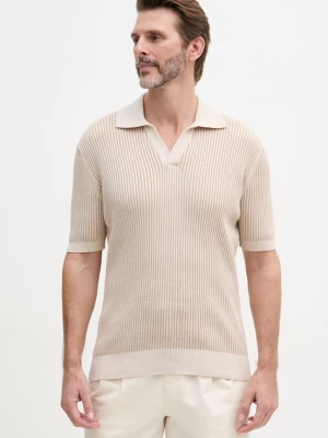 Frescobol Carioca polo męskie z kaszmirem