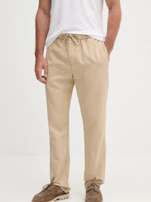 Frescobol Carioca spodnie z domieszką lnu