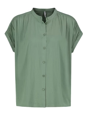 Fresh Made Bluzka w kolorze khaki rozmiar: M