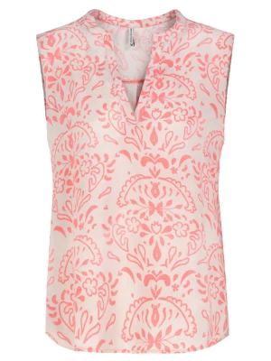 Fresh Made Bluzka w kolorze różowym-beżowym rozmiar: M