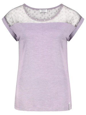 Fresh Made Koszulka w kolorze lawendowym rozmiar: XS