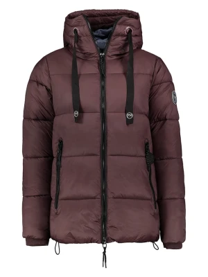 Fresh Made Kurtka pikowana w kolorze bordowym rozmiar: S