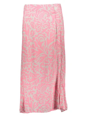 Fresh Made Spódnica w kolorze jasnoróżowo-białym rozmiar: L
