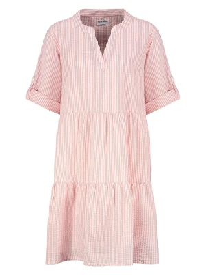 Fresh Made Sukienka w kolorze jasnoróżowo-białym rozmiar: XL