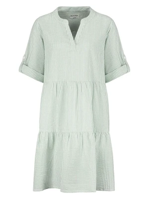 Fresh Made Sukienka w kolorze zielono-białym rozmiar: M