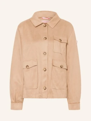 Frieda & Freddies Kurtka Polowa My Ranger W Stylu Skórzanym beige