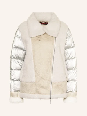 Frieda & Freddies Kurtka Puchowa Fiona Z Mieszanki Materiałów weiss