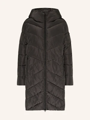 Frieda & Freddies Płaszcz Pikowany Constance schwarz