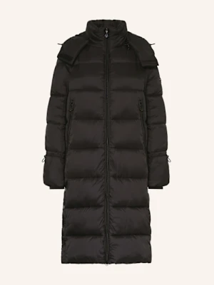 Frieda & Freddies Płaszcz Pikowany Deana schwarz