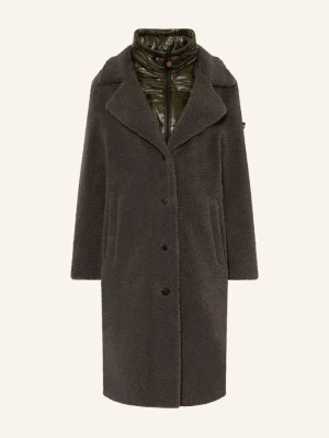 Frieda & Freddies Płaszcz Z Futra Teddy Ginez gruen KHAKI