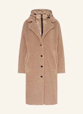 Frieda & Freddies Płaszcz Z Pluszowego Materiału Ginez beige