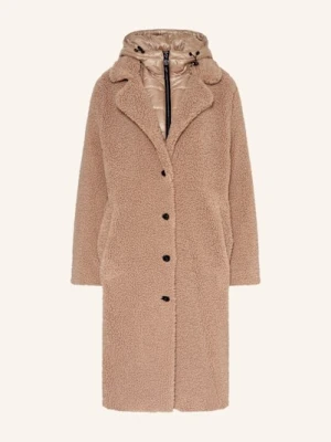 Frieda & Freddies Płaszcz Z Pluszowego Materiału Ginez braun