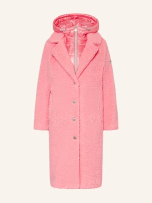 Frieda & Freddies Płaszcz Z Pluszowego Materiału Ginez pink