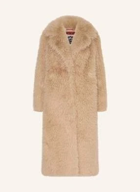 Frieda & Freddies Płaszcz Ze Sztucznego Futra Moonlake beige