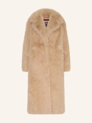 Frieda & Freddies Płaszcz Ze Sztucznego Futra Moonlake beige