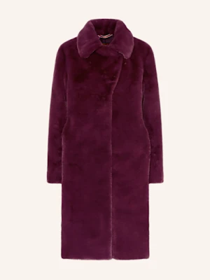 Frieda & Freddies Płaszcz Ze Sztucznego Futra Moonriver 2 Z Ozdobnymi Kamykami rot