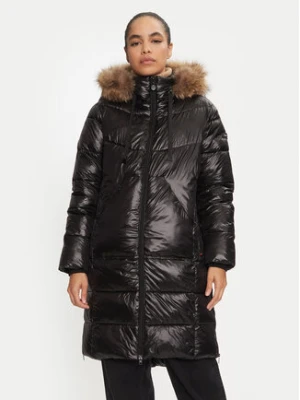 Frieda & Freddies Płaszcz zimowy 3847C Czarny Regular Fit
