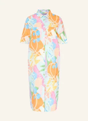 Frieda & Freddies Sukienka Koszulowa Z Lnu blau