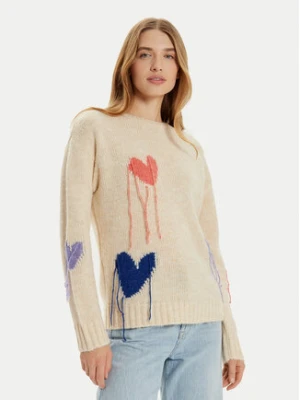 Zdjęcie produktu Frieda & Freddies Sweter 3366 Beżowy Regular Fit