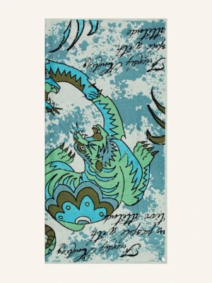 Friendly Hunting Chusta Jedwabna Lucky blau