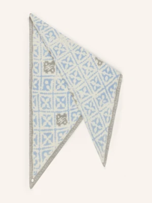 Friendly Hunting Chusta Trójkątna Z Kaszmiru blau