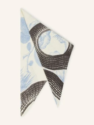 Friendly Hunting Chusta Trójkątna Z Kaszmiru weiss