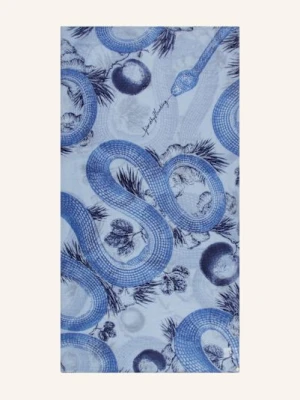 Friendly Hunting Kaszmirowa Chusta blau