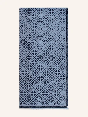 Friendly Hunting Kaszmirowy Szal Eyes Of Marakech blau