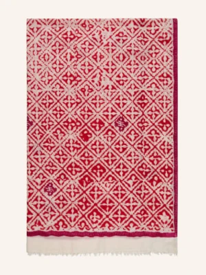 Friendly Hunting Kaszmirowy Szal Eyes Of Marakech rot