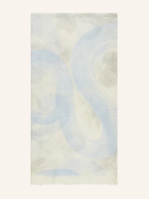 Friendly Hunting Kaszmirowy Szal Garden Eden blau