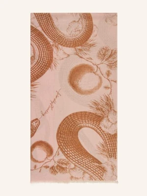 Friendly Hunting Kaszmirowy Szal Garden Eden rosa