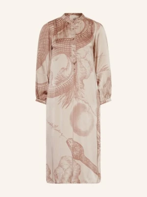 Friendly Hunting Sukienka Z Jedwabiu Garden Eden beige