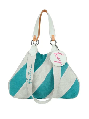 Fritzi aus Preußen Shopper bag w kolorze błękitno-turkusowym - 45 x 34 x 16 cm rozmiar: onesize