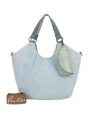 Fritzi aus Preußen Shopper bag w kolorze błękitnym - 46 x 41 x 13 cm rozmiar: onesize