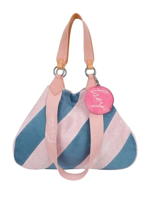 Fritzi aus Preußen Shopper bag w kolorze jasnoróżowo-niebieskim - 45 x 34 x 16 cm rozmiar: onesize