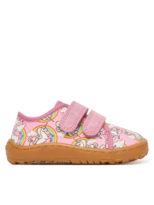 Froddo Kapcie Barefoot Canvas G1700440-12 M Różowy