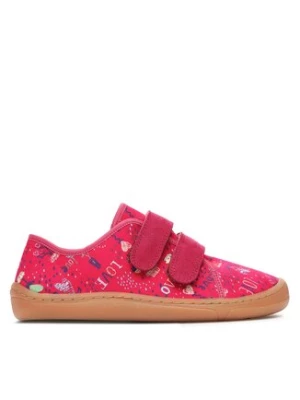 Froddo Sneakersy Barefoot Canvas G1700358-5 D Różowy