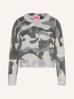 Frogbox Kardigan Z Ozdobnymi Kamykami grau