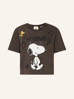 Frogbox Koszulka Z Cekinami braun