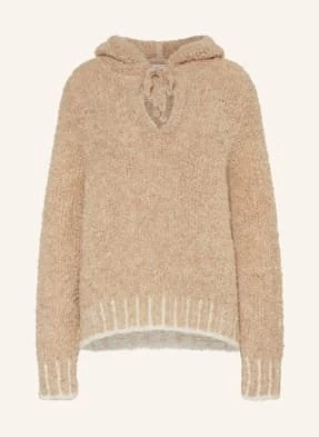 Frogbox Sweter Z Dodatkiem Alpaki beige