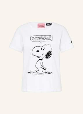 Frogbox T-Shirt Snoopy Z Ozdobnymi Kamykami weiss