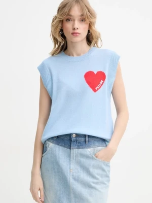 From Future kamizelka damska kaszmirowa